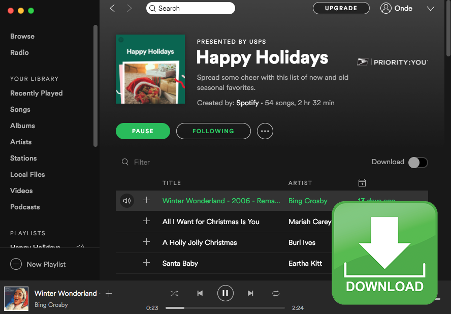 How to download songs from spotify to macbook